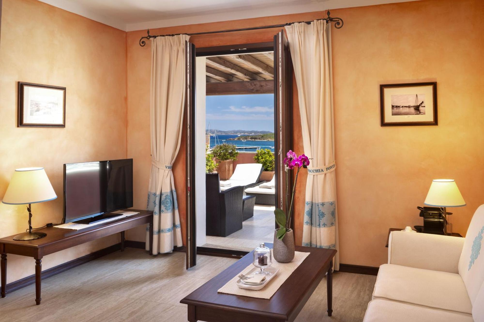 La Vecchia Fonte Boutique Hotel Palau Szoba fotó
